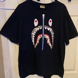 Bape Tshirt shark mouth